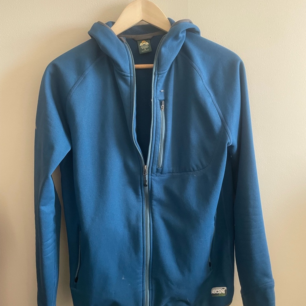 Men's Blue EMS Performance Climbing Jacket